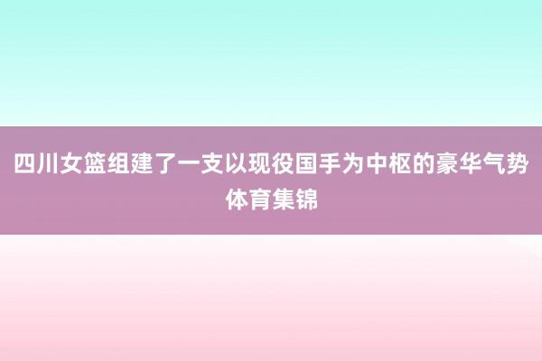 四川女篮组建了一支以现役国手为中枢的豪华气势体育集锦