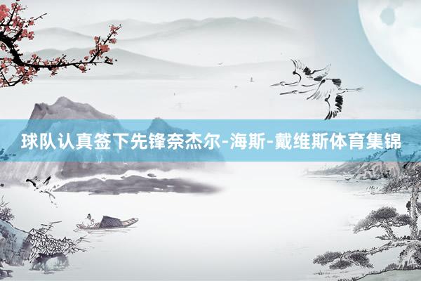 球队认真签下先锋奈杰尔-海斯-戴维斯体育集锦