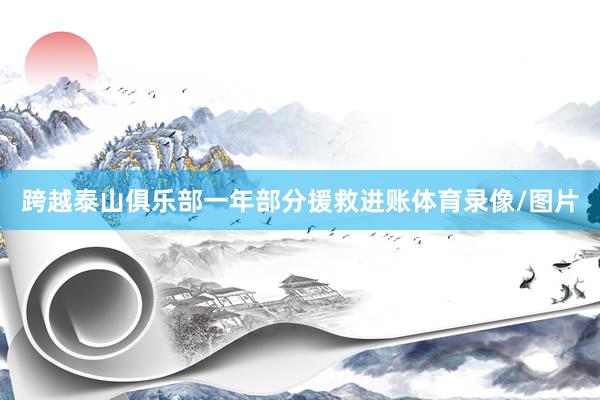 跨越泰山俱乐部一年部分援救进账体育录像/图片