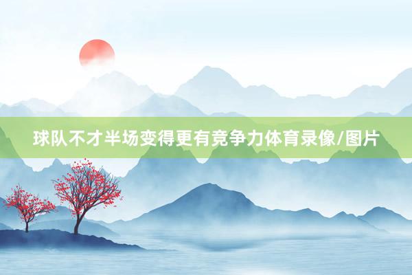 球队不才半场变得更有竞争力体育录像/图片