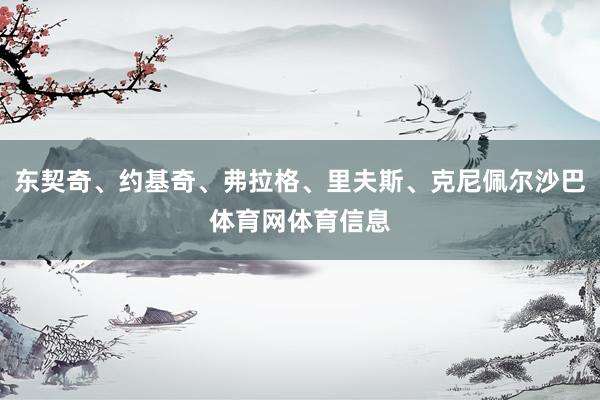 东契奇、约基奇、弗拉格、里夫斯、克尼佩尔沙巴体育网体育信息